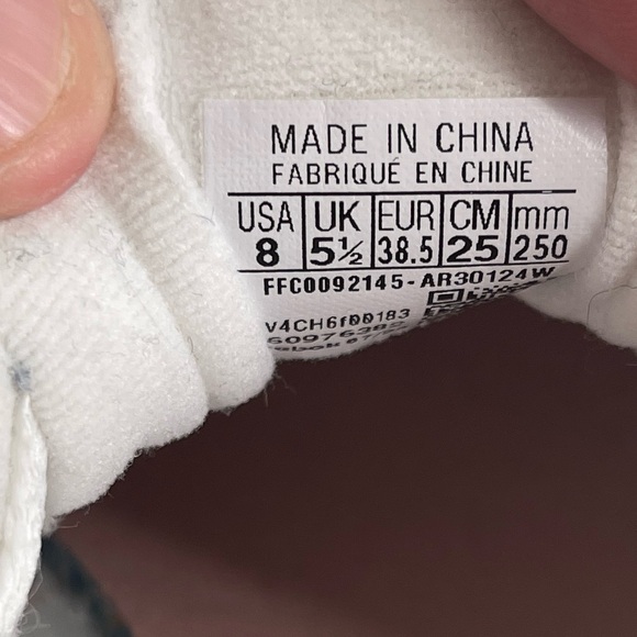 Reebok Court Advance in Cloud White / Pink Size 8 - Picture 7 of 7